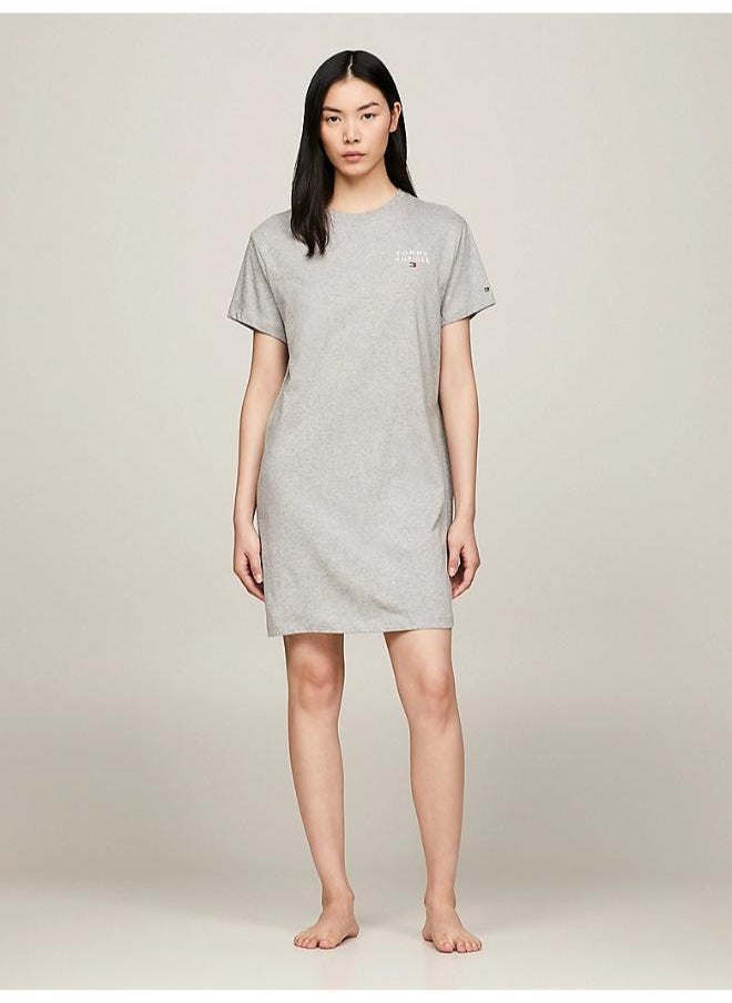 TOMMY HILFIGER - Crew Neck T-Shirt Dress - Image 1