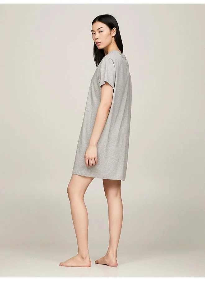 تومي هيلفيغر Crew Neck T-Shirt Dress