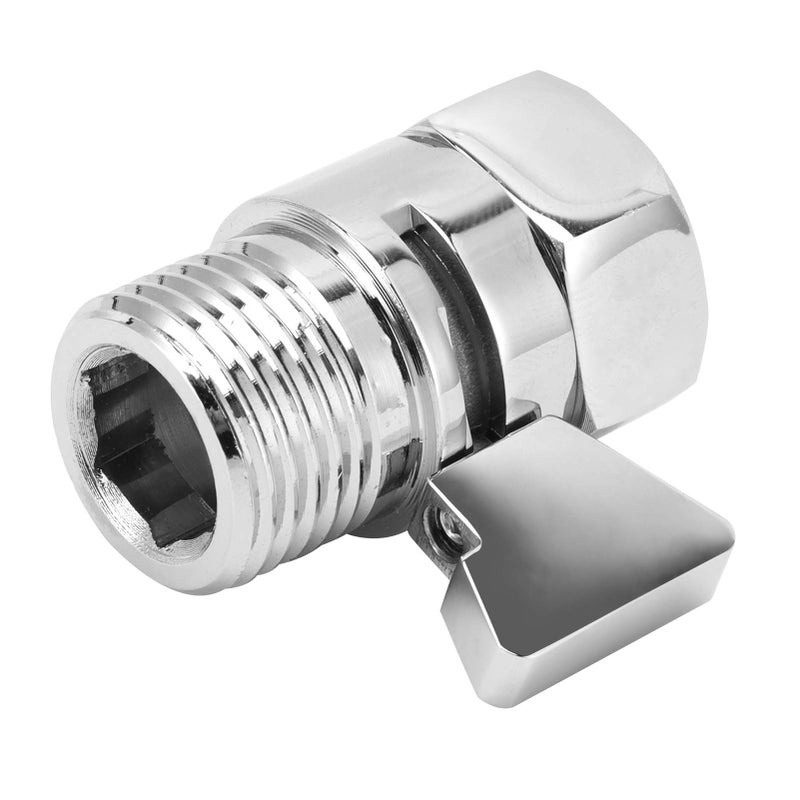 Shower Shut Off Valve: Brass Construction, 200000 Cycle Leak-Proof Ceramic Cartridge - Slip-Resistant Lever Handle Water Saving Valve for Bathroom Shower Systems - Image 4