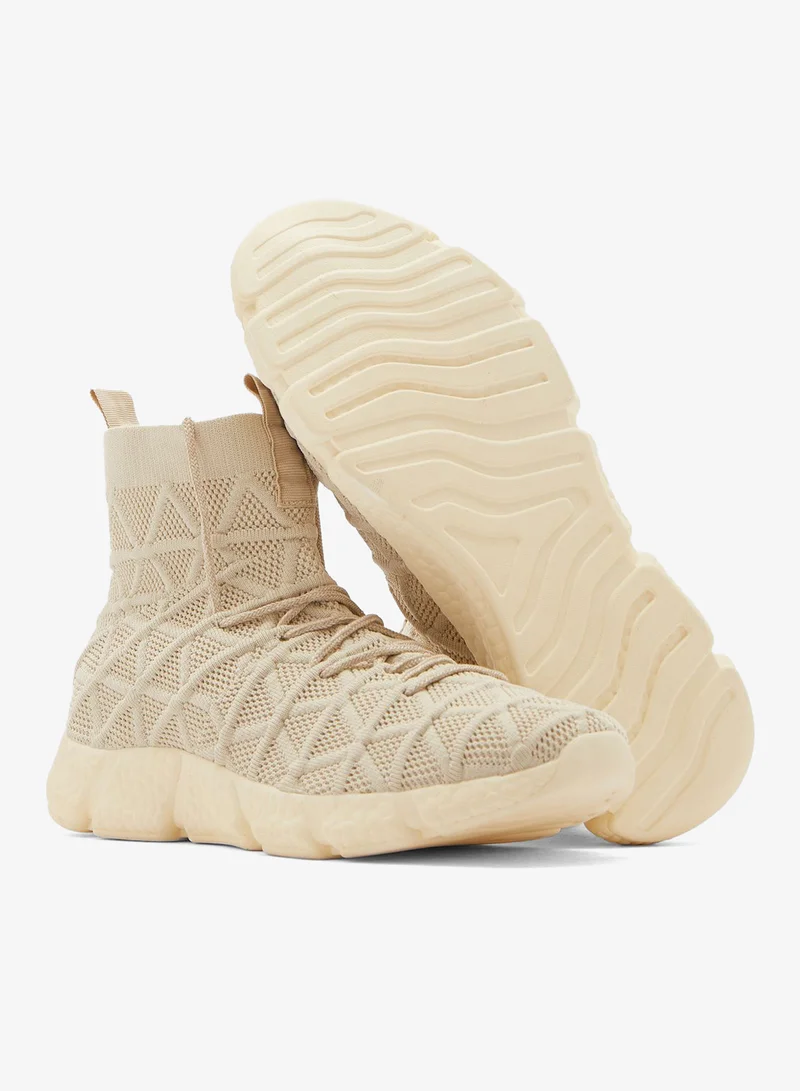 سفنتي فايف سنيكرز بأربطة وكاحل مرتفع