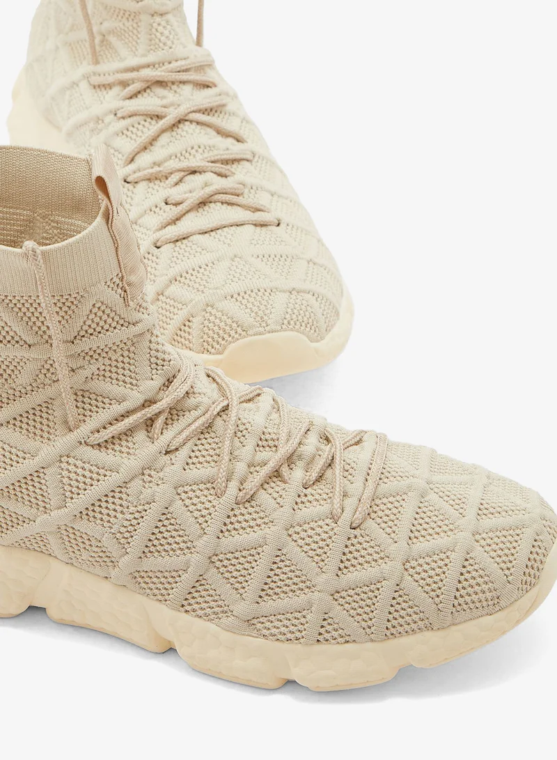 سفنتي فايف سنيكرز بأربطة وكاحل مرتفع