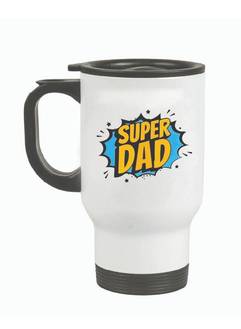 PRINTSHOP4ME Father's Day Travel Mug - Dad's Birthday Gifts from Daughter and Son - Gifts for Dad - Dad’s Travel Mug - Dad Gifts - Dad Appreciation Gifts - Gift for Daddy  - Image 1