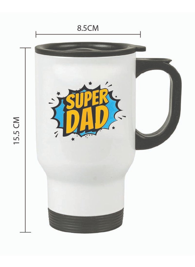 PRINTSHOP4ME Father's Day Travel Mug - Dad's Birthday Gifts from Daughter and Son - Gifts for Dad - Dad’s Travel Mug - Dad Gifts - Dad Appreciation Gifts - Gift for Daddy  - Image 2