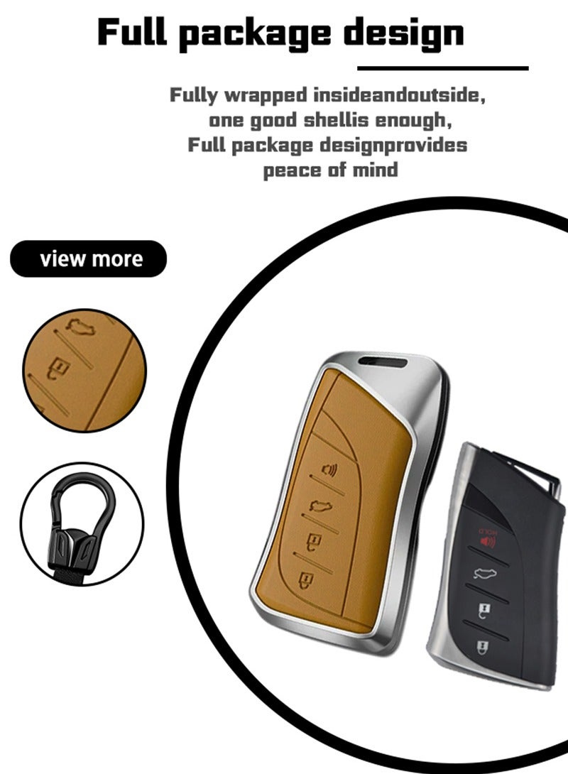 غطاء مفتاح السيارة ، مناسب لـ Lexus ، يلف مفاتيح السيارة بشكل مثالي ، عالية الجودة ، مقاومة للسقوط - Image 2