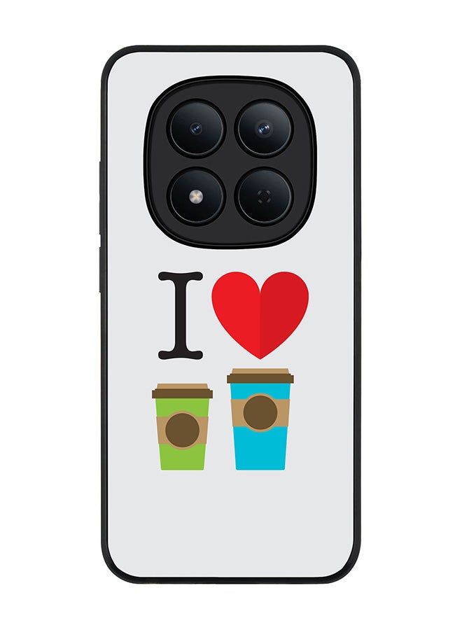 For Xiaomi Redmi Note 15 Pro 5G Case,Slim fit Camera Protection, Shockproof Thin Phone cover  - I Love Coffee