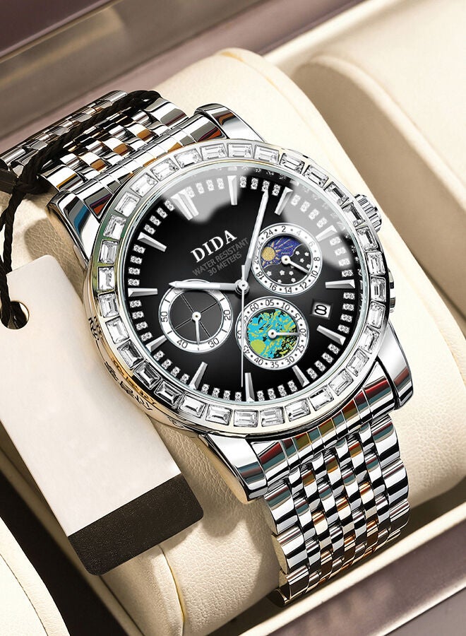 DIDA Men's Alloy Waterproof Fashion Wrist Watch B8632 -43mm - Image 2