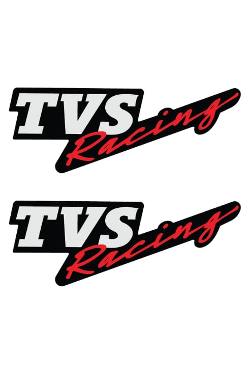 Grayfixx Racing Logo Sticker for Ntorq | TVS Racing Original Logo Sticker - Image 5