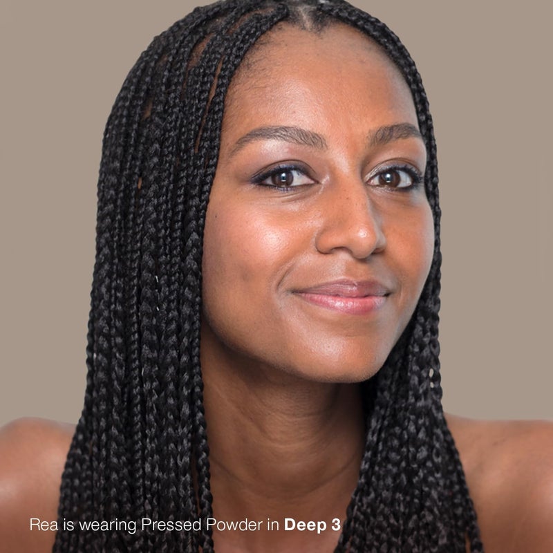 Mineral Fusion Pressed Powder Foundation in Deep 4 - 0.32 oz for Flawless Coverage - Image 5