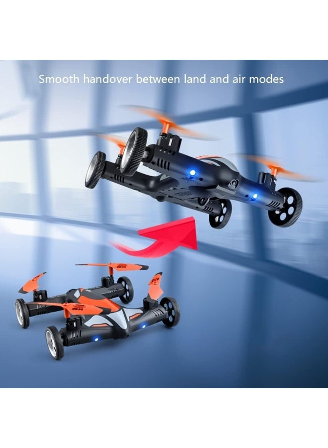 RC Drone Car Hybrid with Remote Control, 2.4GHz, Land & Air Modes, - Image 5