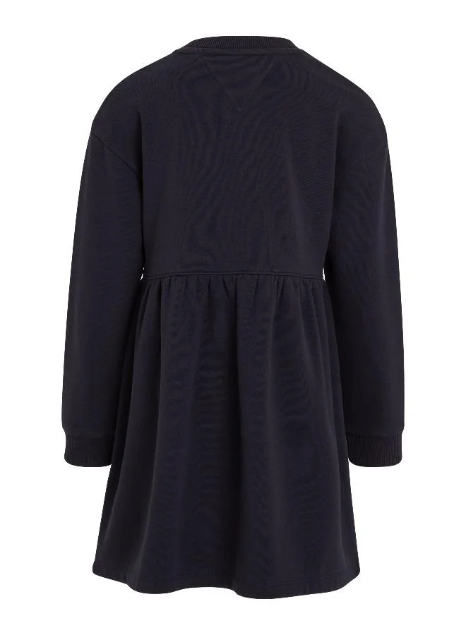 TOMMY HILFIGER Navy Long Sleeve Dress