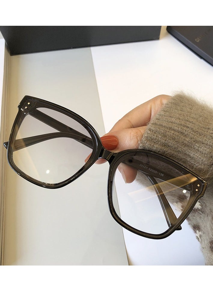Taiahiro - Sunglasses stars with the same gradual shades hipster big face slimming - Image 1