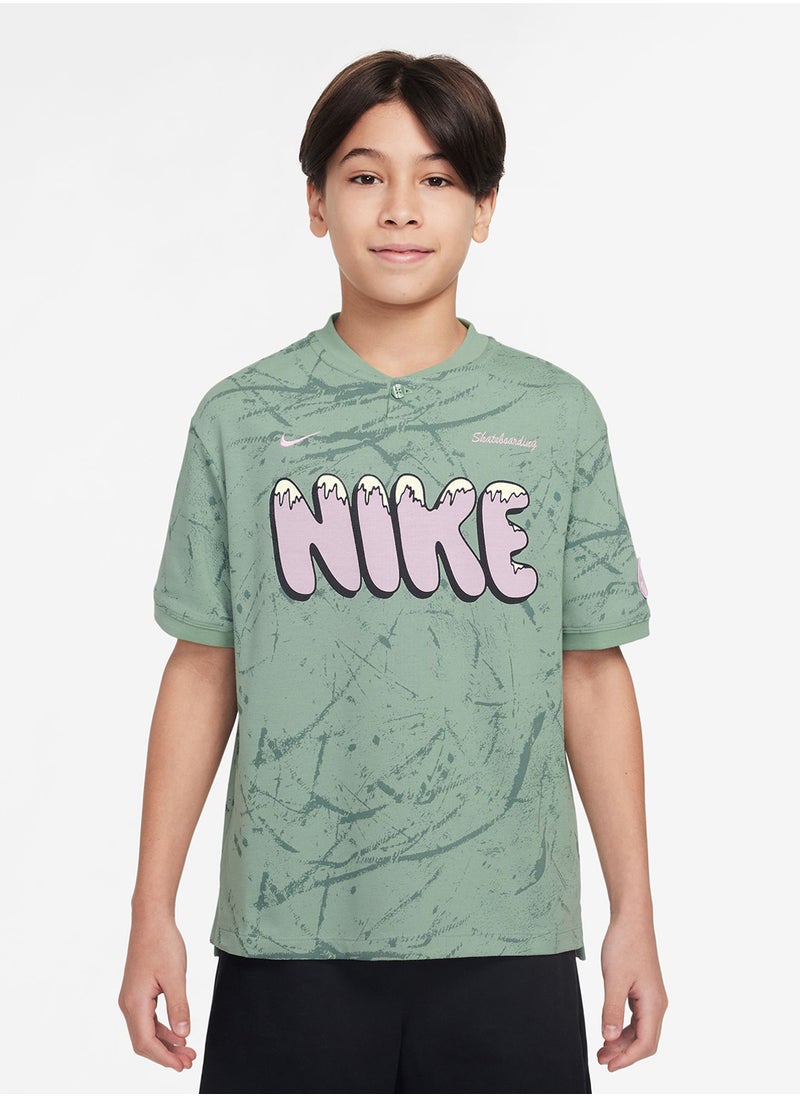 Nike Kids Dri-Fit Graphic T-Shirt  - Image 1