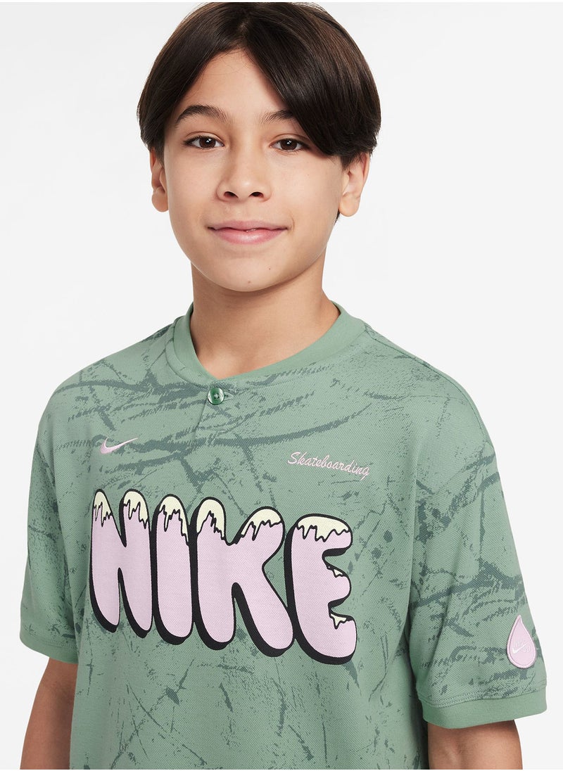Nike Kids Dri-Fit Graphic T-Shirt  - Image 3