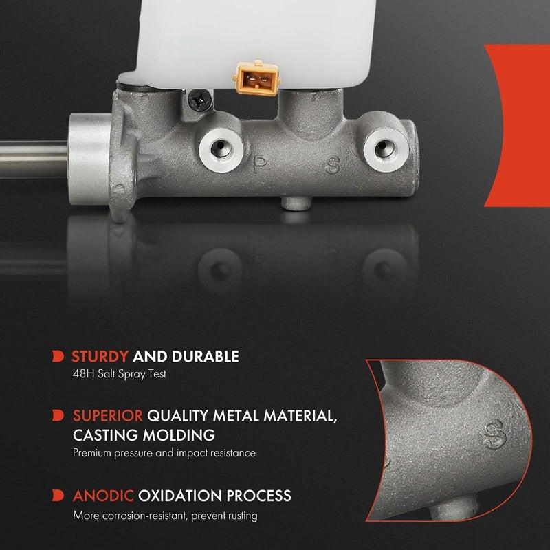 A-Premium Brake Master Cylinder with Reservoir and Sensor for Kia Amanti - Image 2