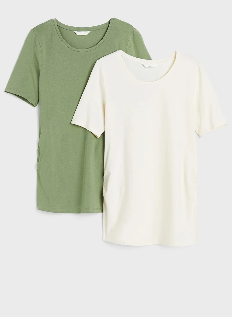 H&M 2 Pack Crew Neck T-Shirt