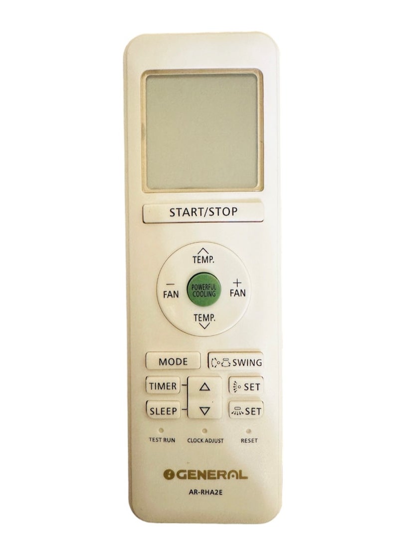 O General Oiginal New Air Conditioner Remote Control AR RHA2E For Air Conditioning White - Image 3