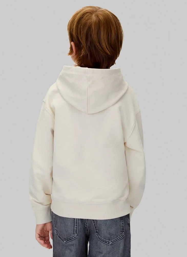 Calvin Klein Jeans Youth Graphic Pullover Hoodie