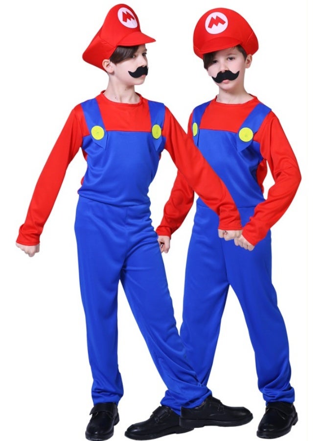 NIBEMINENT Halloween stock Super Mario costumes, anime costumes, Mario sets, performance costumes and show costumes - Image 1