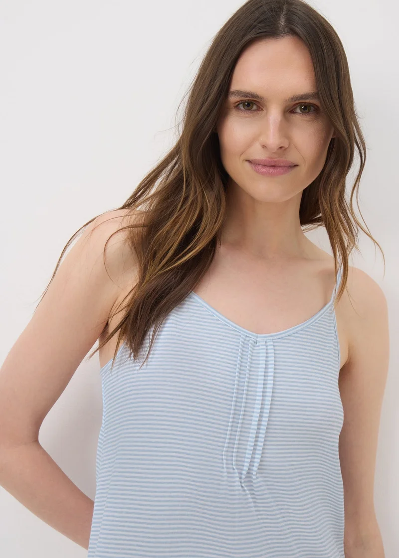 Matalan Blue Stripe Chemise Nightie