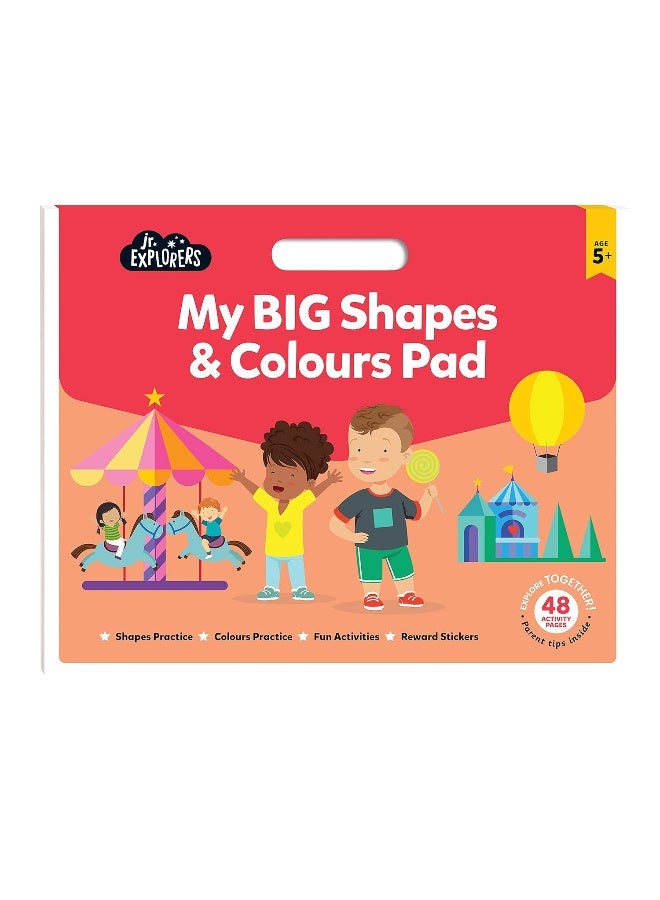 Hinkler Junior Explorers My Big Shapes & Colors Pad - Image 1
