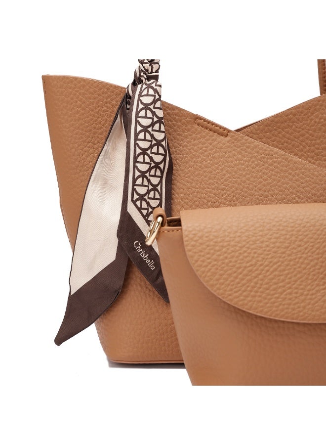 Women's shoulder bag + inner bag with a modern classic design – practical and suitable for all looks - Image 4