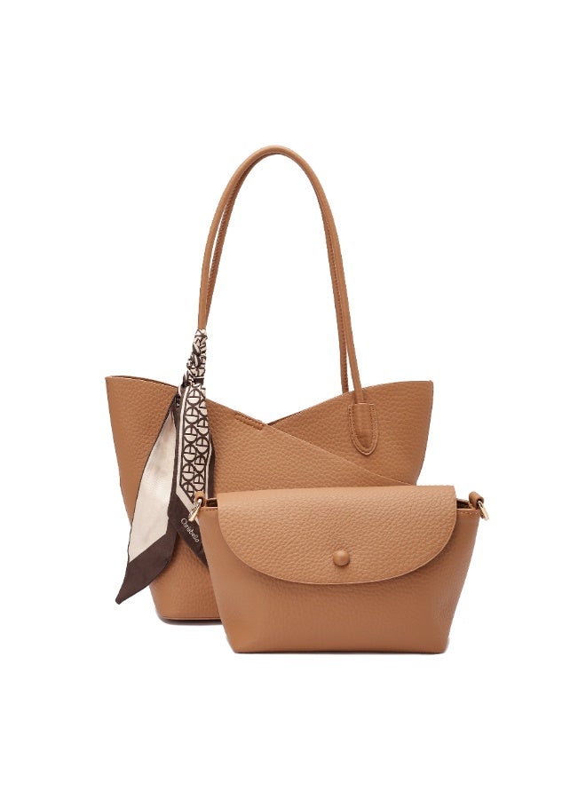 Women's shoulder bag + inner bag with a modern classic design – practical and suitable for all looks - Image 3