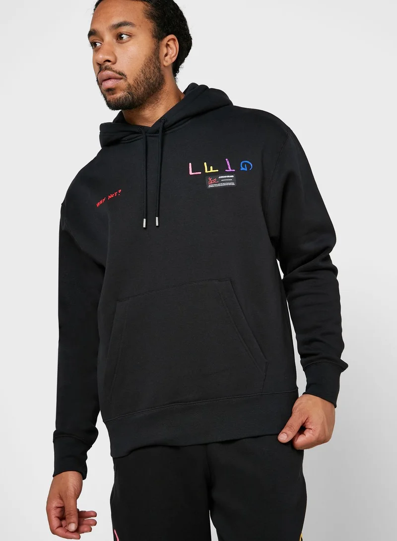 Jordan Russell Westbrook Jordan Why Not? Fleece Hoodie