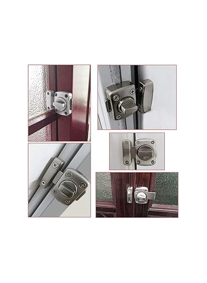 Beauenty Rotate Bolt Latch Gate Latches Safety Door Slide Lock, Security Bolt Latch - Image 5