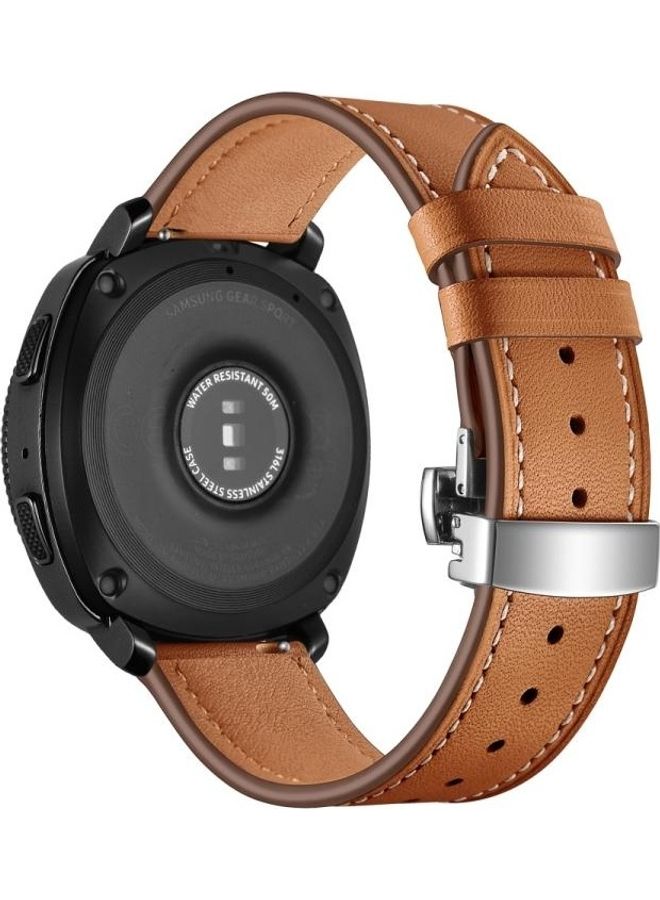 Loquat Replacement Strap for Huawei Watch GT2e / GT2 22/46mm Brown - Image 1