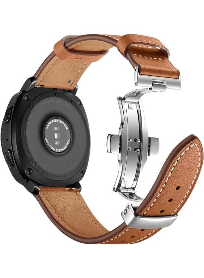 Loquat Replacement Strap for Huawei Watch GT2e / GT2 22/46mm Brown - Image 2
