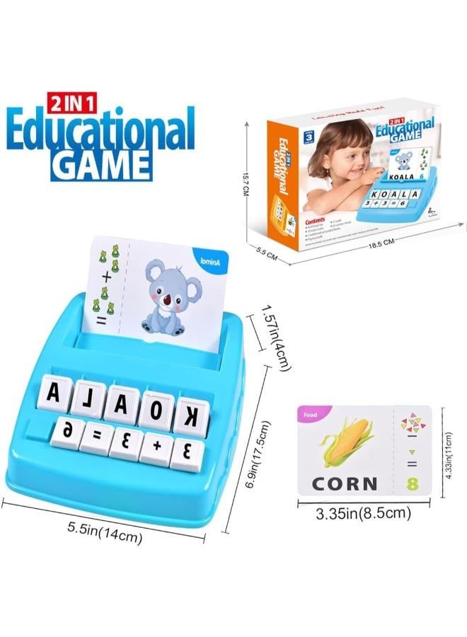 لعبة الحروف المطابقة، ألعاب تعليمية، لعبة تهجئة تعليمية، لعبة الحروف المطابقة، ألعاب تهجئة الحروف، ألعاب تعليمية تعليمية للأطفال - Image 2