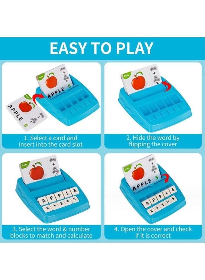 لعبة الحروف المطابقة، ألعاب تعليمية، لعبة تهجئة تعليمية، لعبة الحروف المطابقة، ألعاب تهجئة الحروف، ألعاب تعليمية تعليمية للأطفال - Image 3