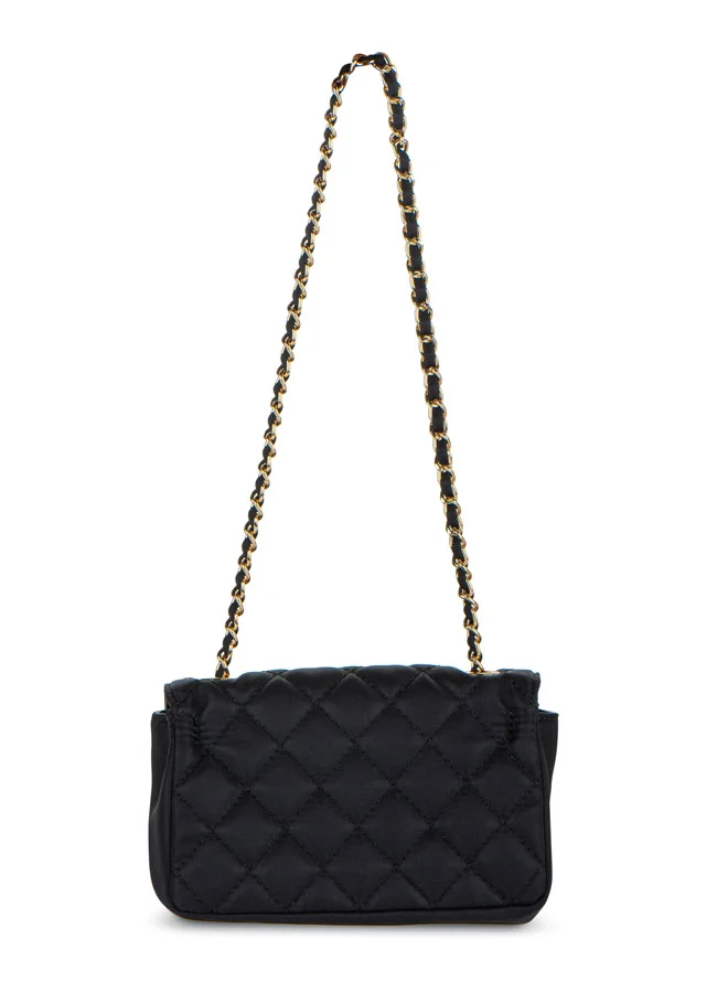 Vincci Women Quilted Shoulder Bag With Chain detail