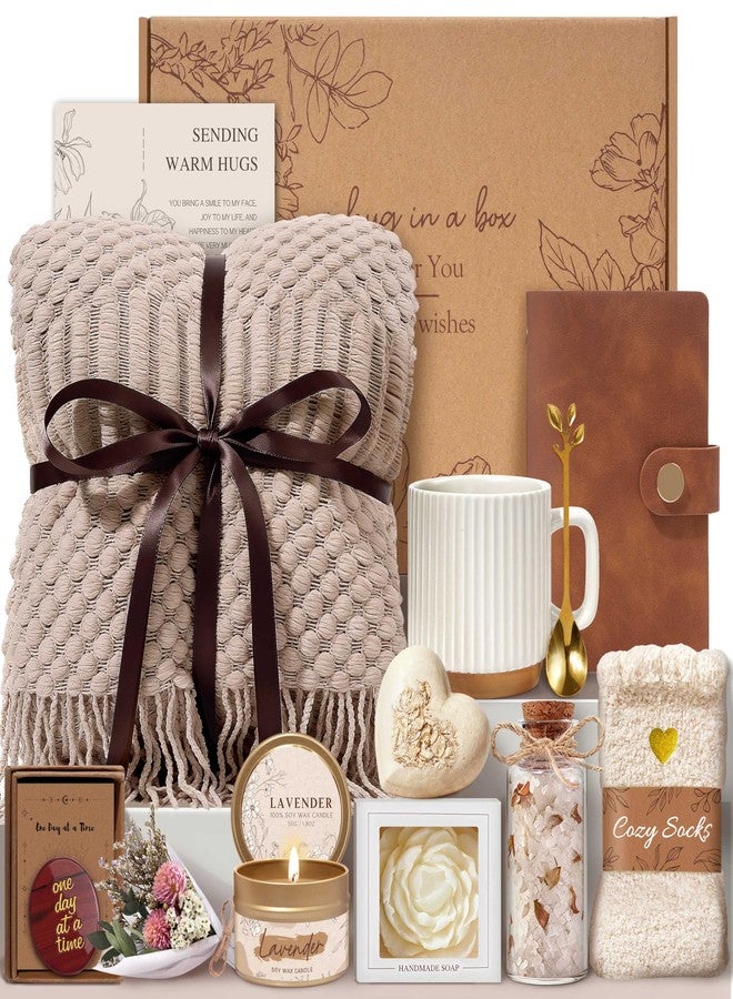 EIRNAY Mothers Day Birthday Gifts for Women, Self Care Gifts Get Well Soon Gift Baskets for Women, Spa Care Package After Surgery Inspirational Thinking of You Sympathy Gifts for Mom Her Wife Sister Friend - Image 1
