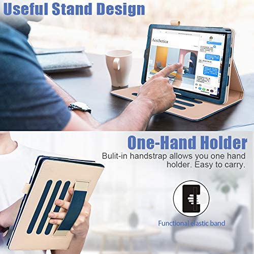 Robustrion Cover for Lenovo Tab M10 HD 2nd Gen (TB-X306X / TB-X306F) / Lenovo Tab M10 FHD Plus 10.3 inch Cover [1st and 2nd Gen] - Blue - Image 5
