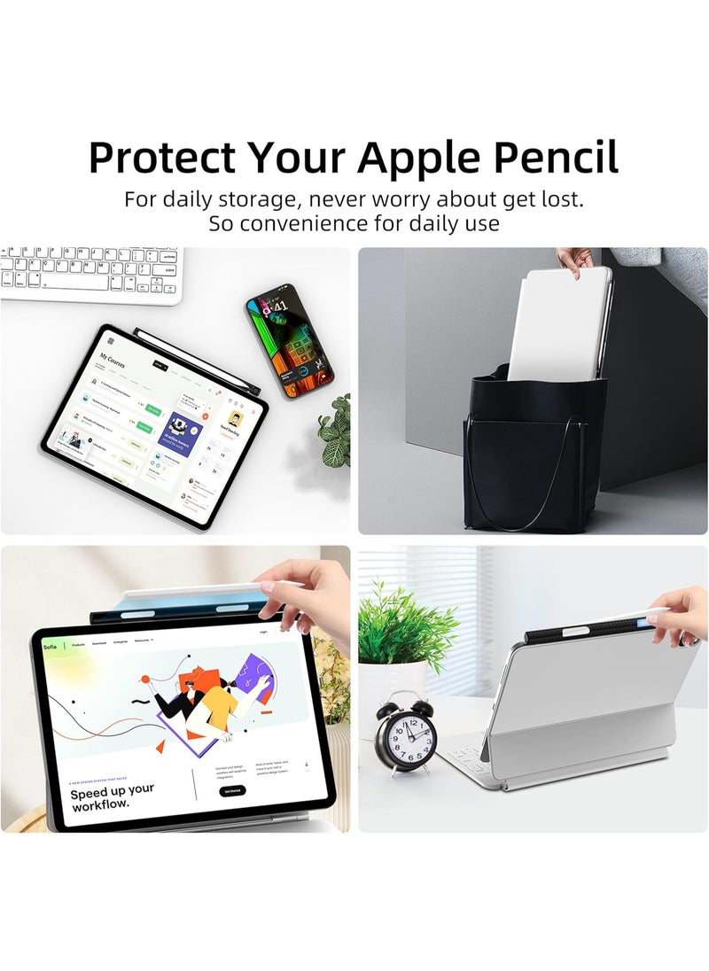 Pencil Holder for Apple Pencil 1st/2nd Generation, Compatible Magic Keyboard, Smart Keyboard Folio, Smart Folio, Other Magnetic Cses for iPad, Other Magnetic Cases for Apple Pen