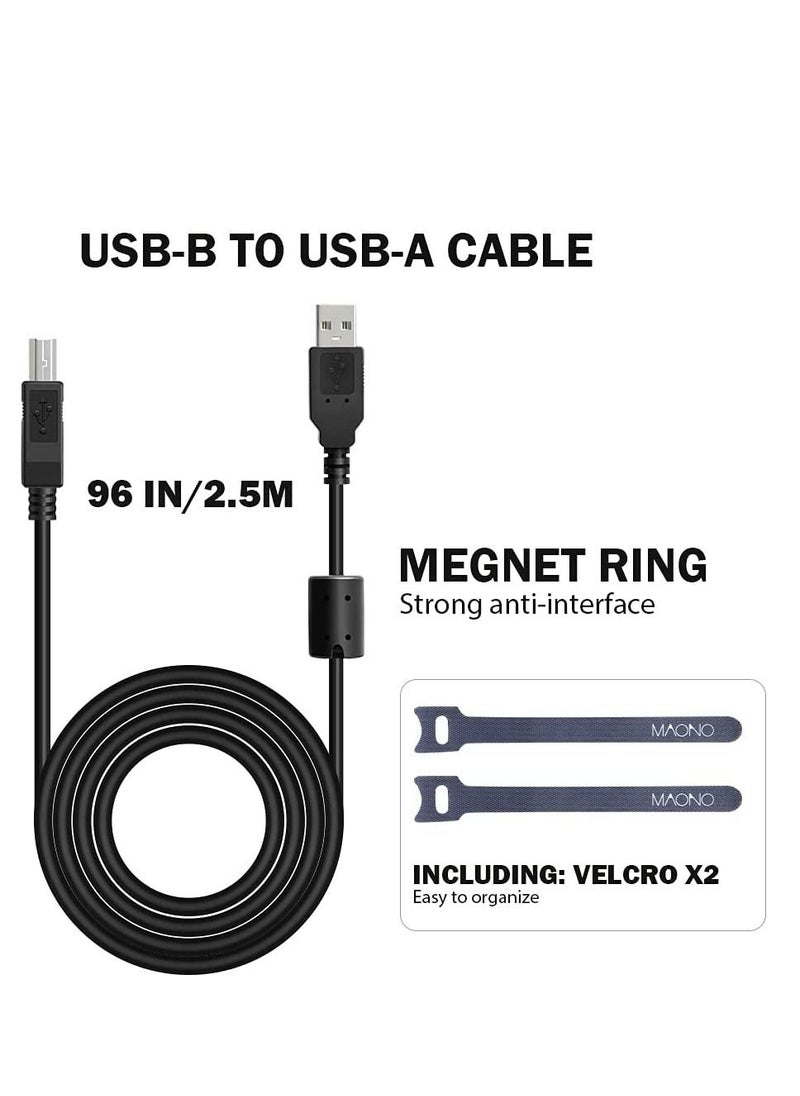 Maono - Maono Maonocaster AU-PM421 USB Microphone Kit with One-Touch Mute and Mic Gain Knob, Black - Image 1