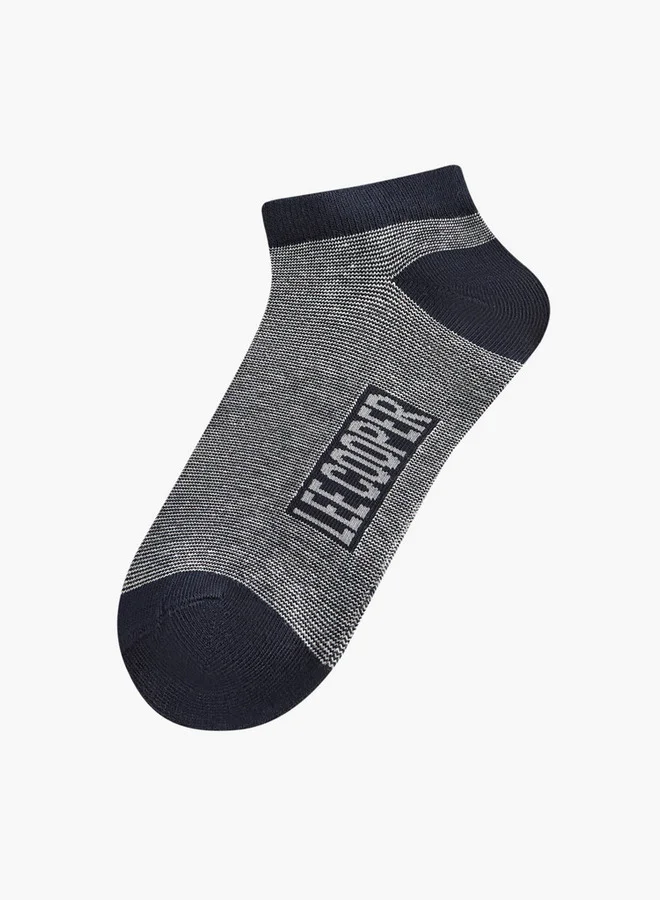 لي كوبر Printed Non Terry Ankle Lenght Socks - Set of 5