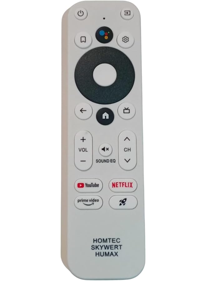 erorex Homtec Skywert Humax Remote Control With Streaming Buttons - Image 1