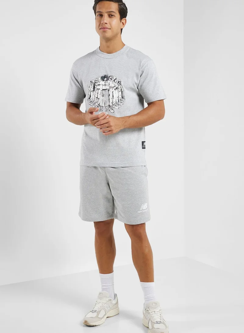 نيو بالانس Athletics Engy Saint-Ange Squad T-Shirt