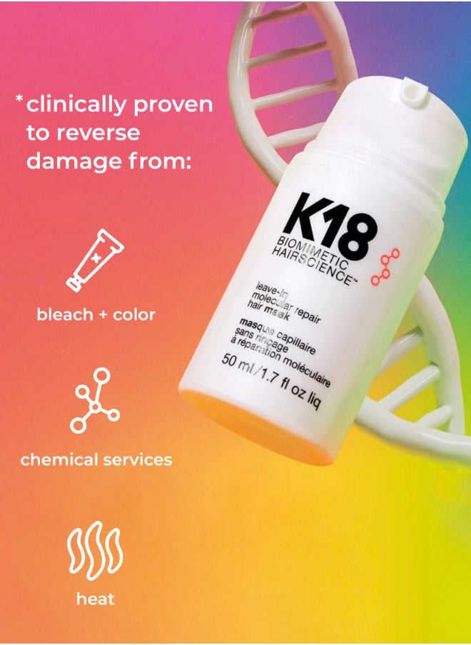 K18 - Leave-In Molecular Repair Hair Mask 50ml - Image 1