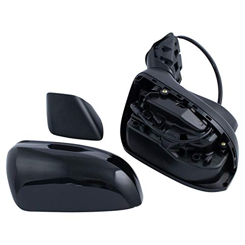 TRQ مرآة TRQ اليمنى بدون تسخين مع كاميرا جانبية للركاب متوافقة مع هوندا سيفيك 2014-2015 HO1321300 - Image 4