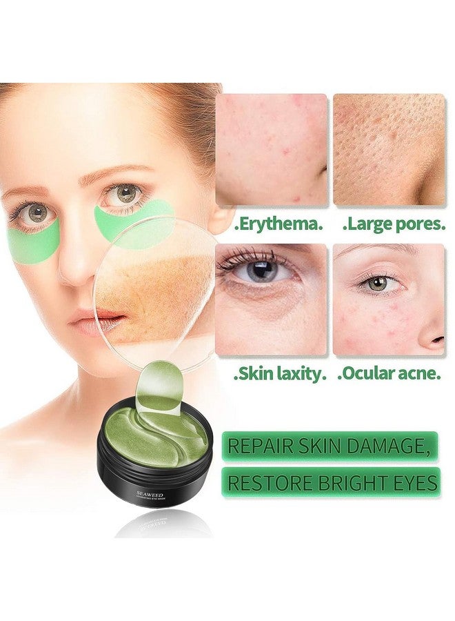 LOGAN INFOTECH Moisturizing Under Eye Patches For Dark Circles, 60 Pcs Eye Cooling Gel Pads Anti-Aging Collagen Hyaluronic Acid Under Eye Mask For Removing Dark Circles, Puffiness & Wrinkles (Eye Patche) - Image 4
