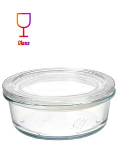 Food container with lid, glass400 ml