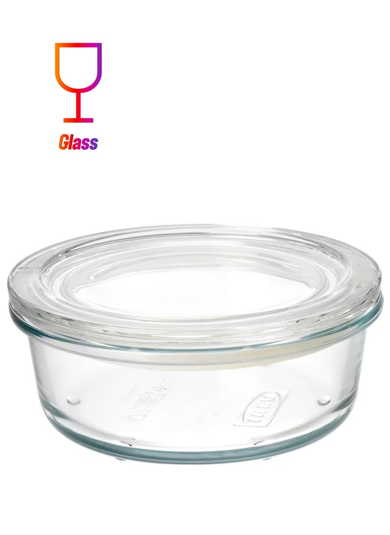 Generic - Food container with lid, glass400 ml - Image 1