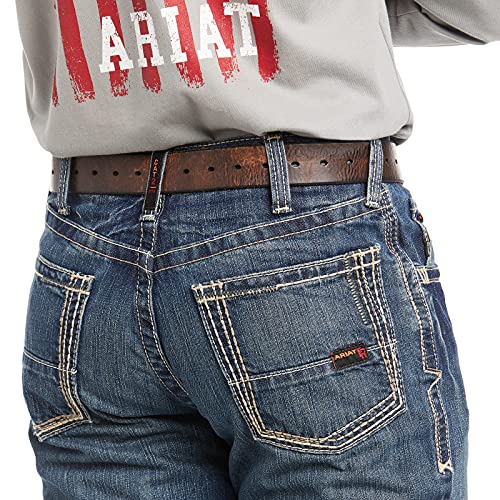 Ariat FR M4 Relaxed Basic Boot Cut Jean 36W x 30L Shale - Image 2