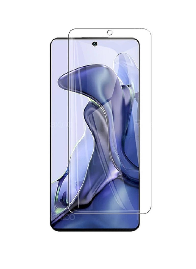 Super Tempered Glass Screen Protector Clear Designed For Xiaomi 11T Full Screen Coverage And Bubble Free - Image 1