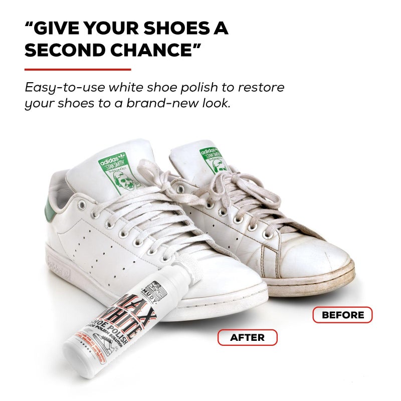 MUDY Max White Shoe Polish for Leather Sneaker and Textiles - Image 4