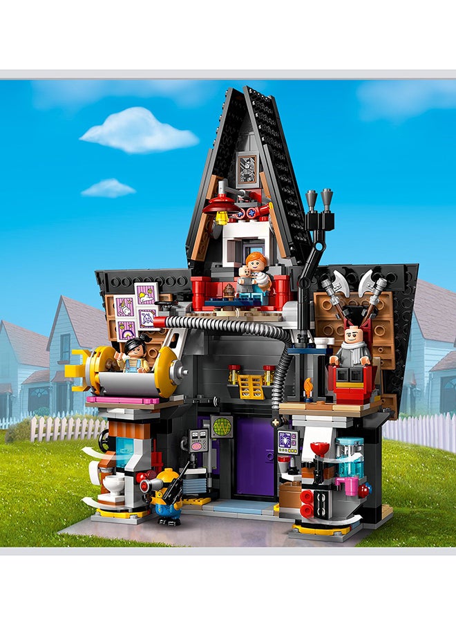 LEGO - ألعاب بيت عائلة جرو والماجنون 4 من شركة ديسبيكابل مي وبيت الشجرة ومجموعة اللعب ، مجموعة أفلام ، هدية بناء إبداعية من شركة فن إلومينيشن لديسبيكابل مي 4 للأطفال من 8 سنوات فما فوق (868 قطعة) 75583 - Image 1