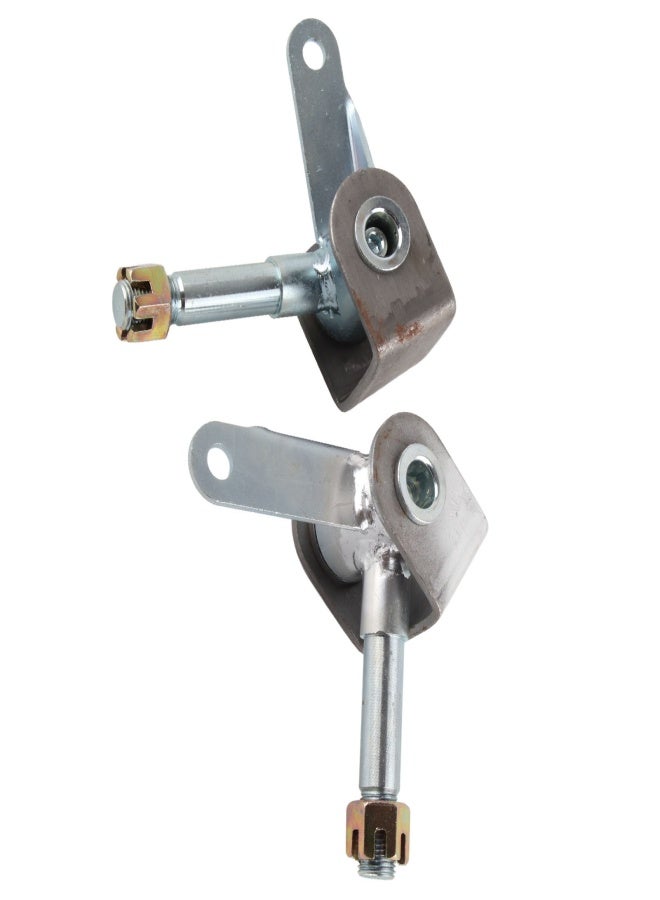 1 Pair M16 Front Steering Knuckles Right Left Steel Alloy Spindle Bracket Set Fit for 110cc 125cc 150cc 200cc 250cc Go Kart - Image 2